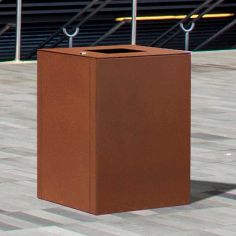 Paperera metàl·lica València 